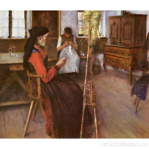 Прядильщица