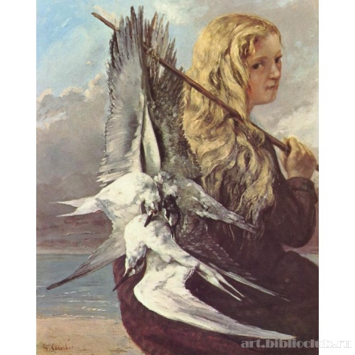 Девушка с чайками