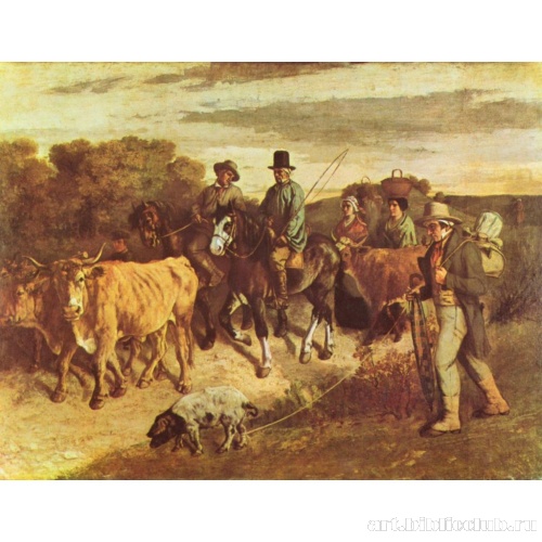 Крестьяне из Флажи, возвращающиеся с рынка