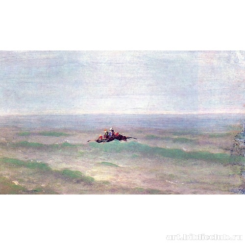 Лодка в море. Крым