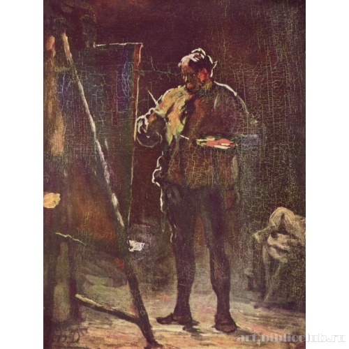 Художник перед мольбертом