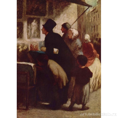 У торговца гравюрами