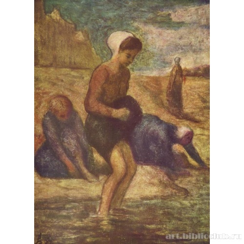 Купающаяся девушка