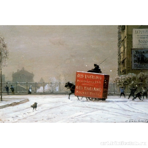 Зима в Париже