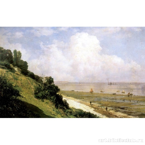 Берег в Онфлере. Знойный день