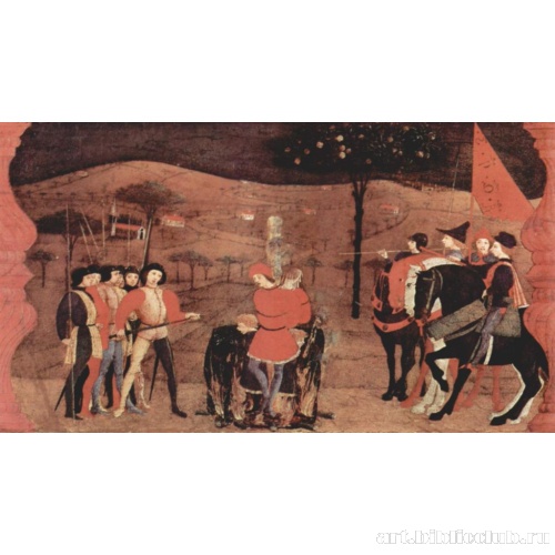 Легенда о причастии. Еврейского купца с семьей сжигают на костре