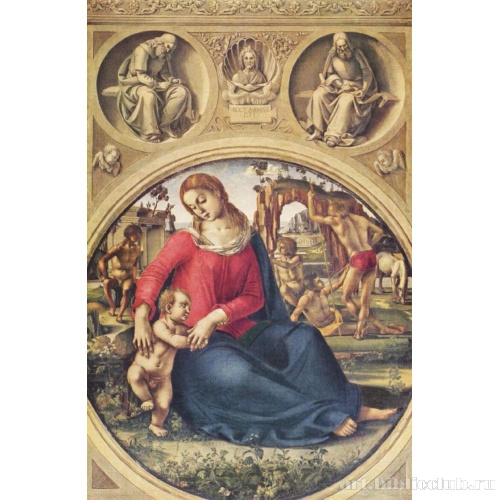 Мария с младенцем