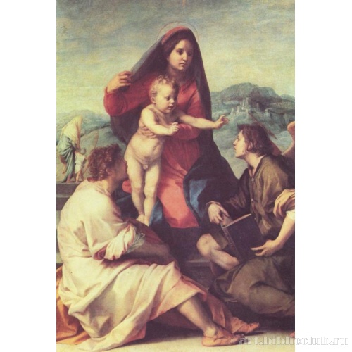 Мадонна со святым и ангелом