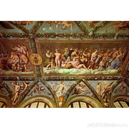 Фрески из виллы Фарнезина. Плафон лоджии Психеи