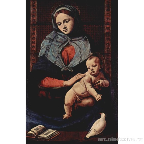 Мадонна с голубем