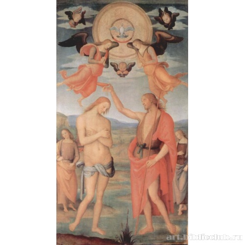 Алтарь св. Августина. Крещение Христа