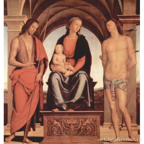 Мадонна на троне с Иоанном Крестителем и св. Себастьяном