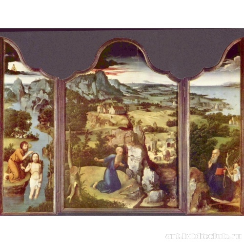 Покаяние св. Иеронима, триптих