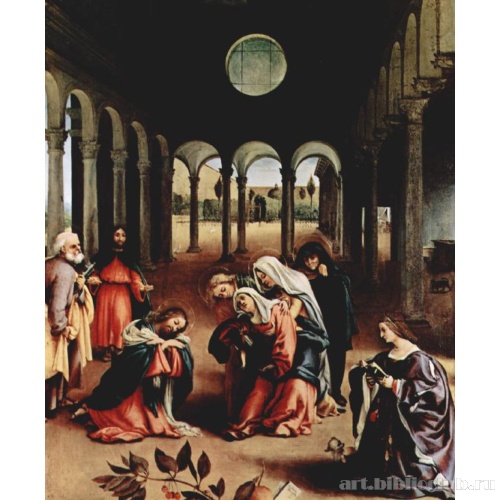 Прощание Христа с Марией
