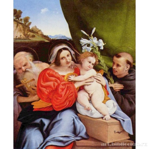 Мадонна со свв. Иеронимом и Антонием Падуанским