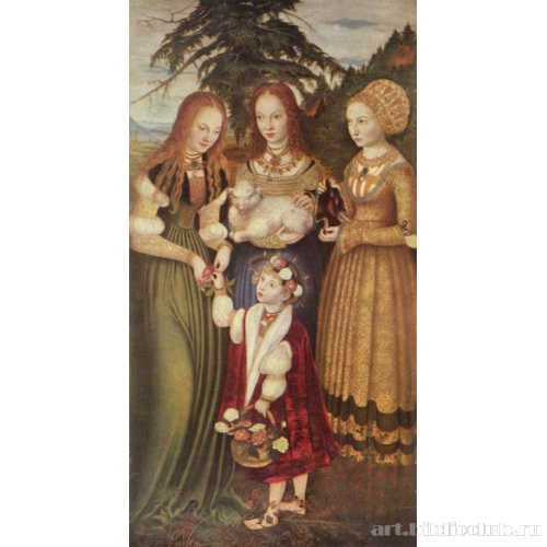 Алтарь св. Екатерины, левая створка