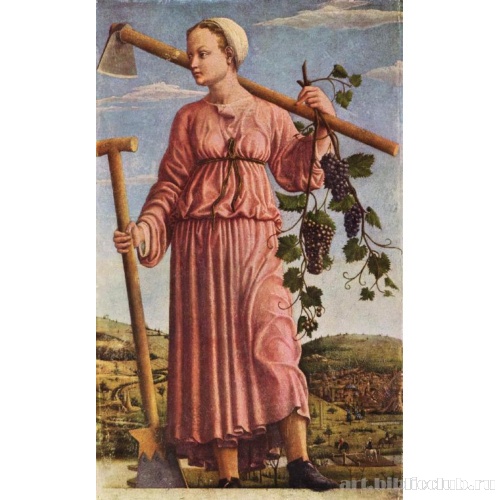 Осень (Муза Полигимния)