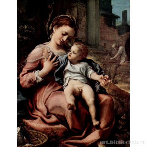 Мария с корзиной