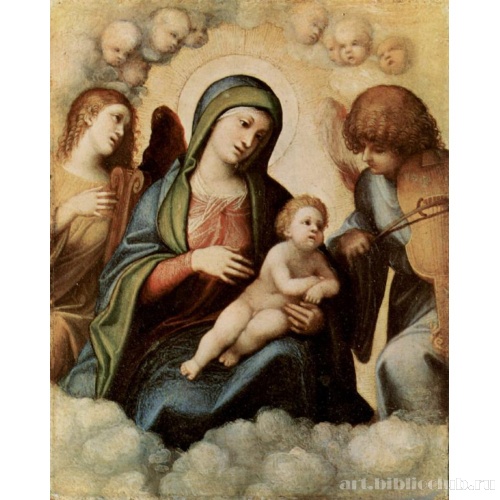 Мадонна с музицирующими ангелами