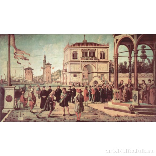 Цикл картин к житию св. Урсулы,  возвращение английских посланников на родину