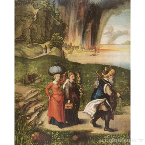 Бегство Лота с семьей из Содома