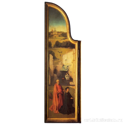 Поклонение волхвов. Триптих. Левая створка