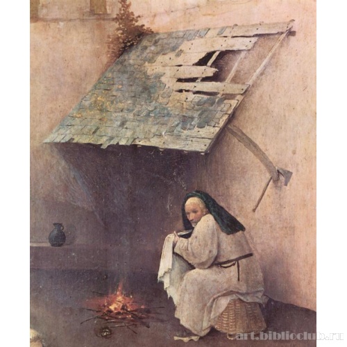 Поклонения волхвов. Центральная часть. Фрагмент