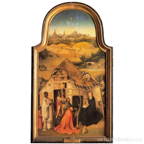 Поклонение волхвов. Триптих. Центральная часть