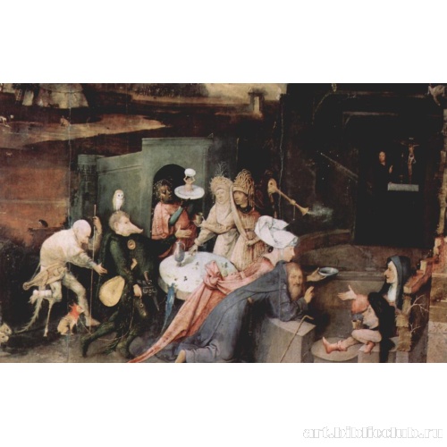 Искушение святого Антония. Триптих. Центральная часть. Фрагмент