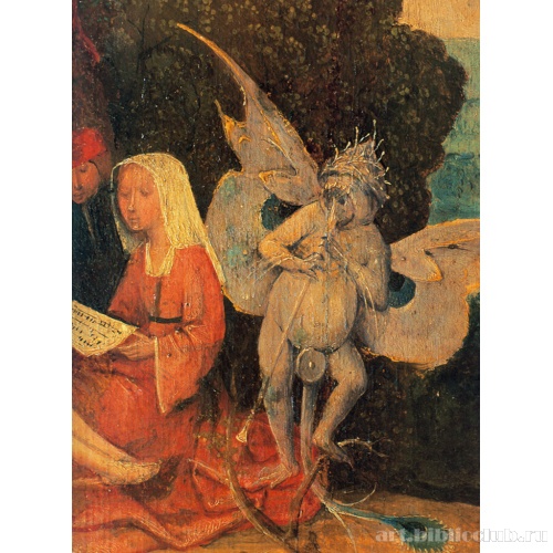 Воз сена. Триптих. Центральная часть. Фрагмент