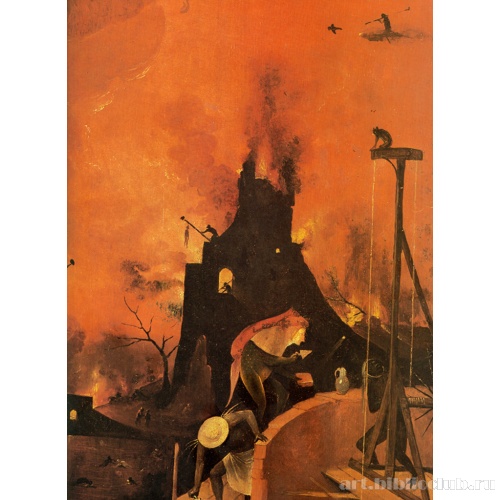 Воз сена. Триптих. Правая створка. Ад. Фрагмент