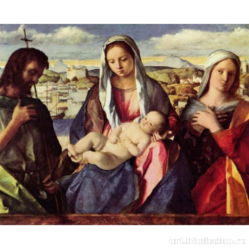 Мадонна с Иоанном Крестителем и неизвестной святой