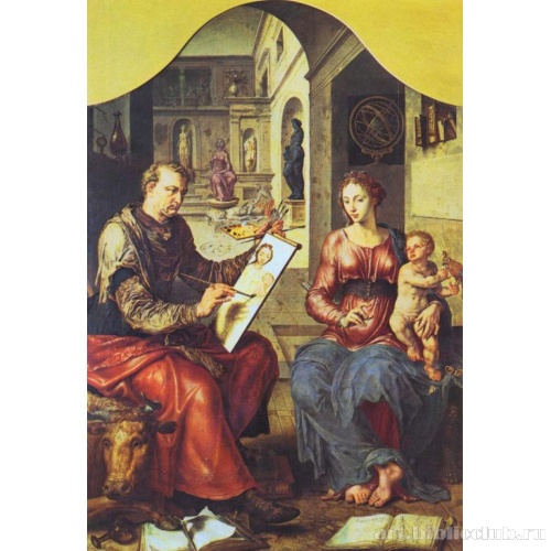 Евангелист Лука пишет Мадонну