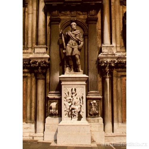 Дворец Дожей. Арка Фоскари со статуей Франческо I делла Ровере