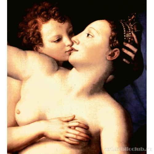 Аллегория (Венера, Амур, Время и Безумие), деталь