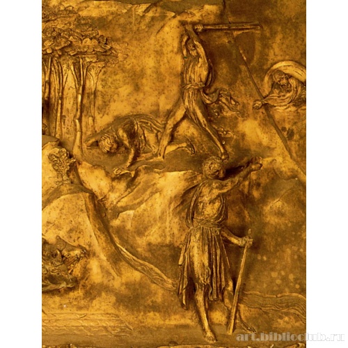 Врата рая. Каин убивает Авеля