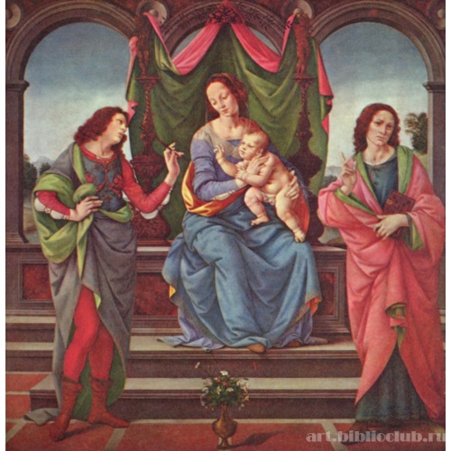 Мадонна с младенцем и двумя святыми