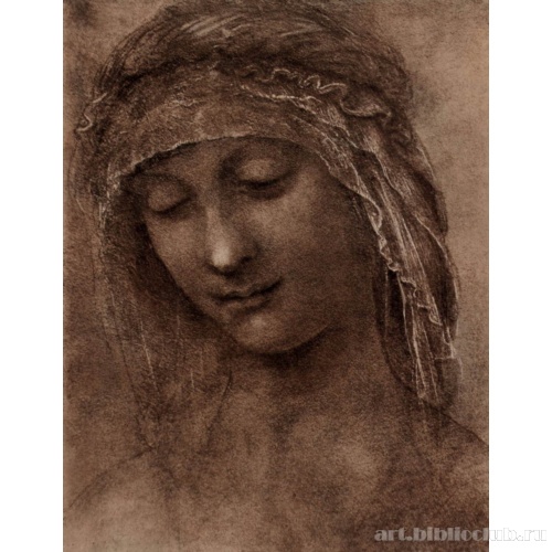 Св. Анна, Этюд головы