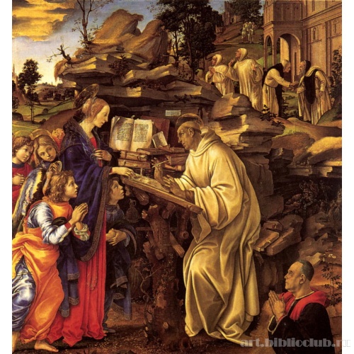 Видение Марии Святому Бернару