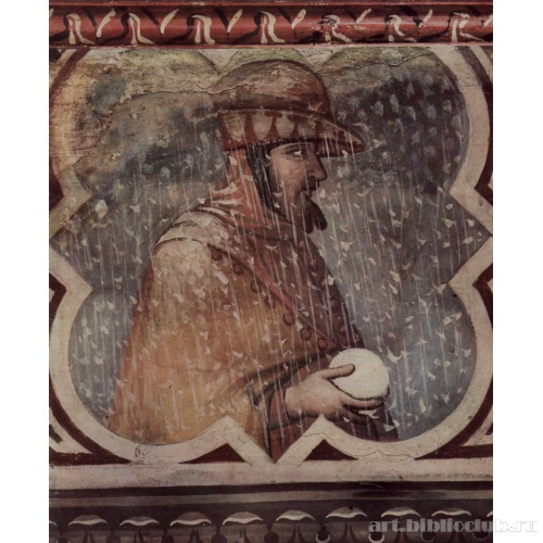 Цикл фресок «Аллегории хорошего и дурного правления». Аллегория Зимы