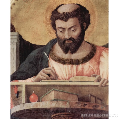 Алтарный образ евангелиста Луки. Евангелист Лука