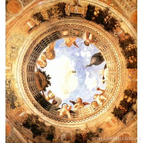 Цикл фресок в свадебном зале герцогского дворца в Мантуе. Купольная фреска