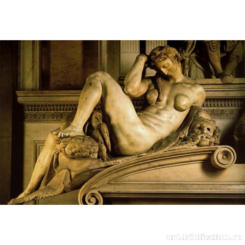 Ночь. Фрагмент надгробия Джулиано Медичи