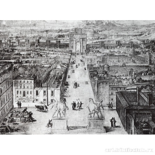 Вид на улицу Порта Пиа