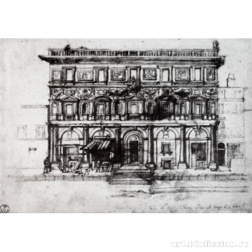 Фасад палаццо Бранконио дель Аквила