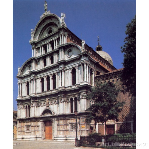 Фасад церкви Сан Дзакария