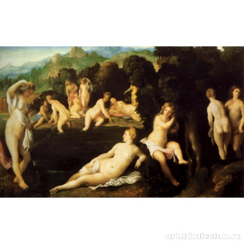 Купающиеся нимфы