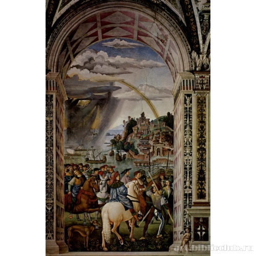 Пикколомини отправляется на Базельский собор