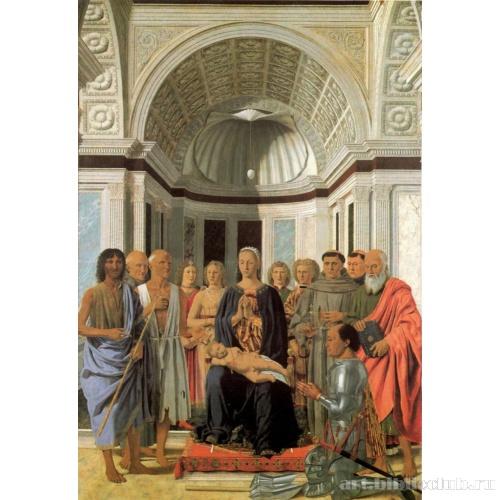 Мадонна с младенцем и святыми (Алтарь Монтефельтро)