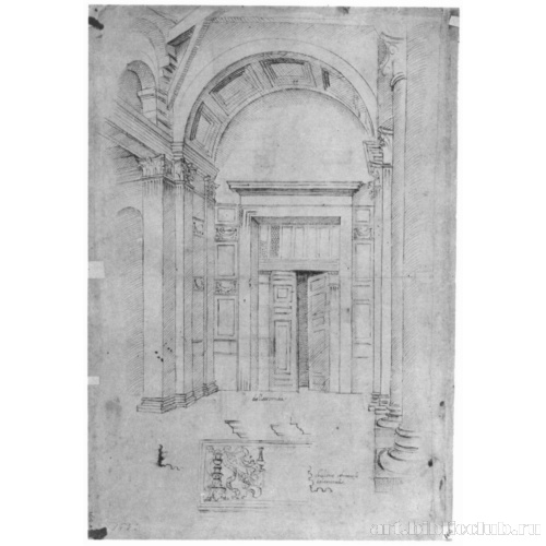 Вестибюль римского Пантеона